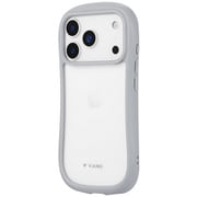 iPhone 17 Pro用 耐傷・耐衝撃ハイブリッドケース 「ViAMO freely」 ライトグレー LN-IP25VMFLGY