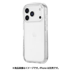 iPhone 17 Pro用 超衝撃吸収エアポケットケース 「AIR-ROUND」 クリア LN-IP25CAI1CL