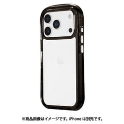 iPhone 17 Pro用 超衝撃吸収エアポケットケース 「AIR-ROUND」 スモーク LN-IP25CAI1SM