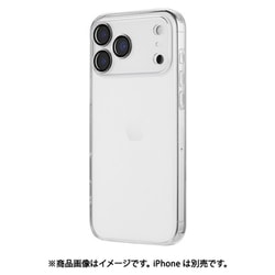 iPhone 17 Pro Max用 カメラレンズ保護ガラスハイブリッドケース 「UTILO All Cover Glass」 クリア LN-IL25CAGCL
