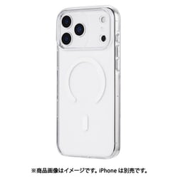 iPhone 17 Pro Max用 超透明ハードケース 「MASTER CLEAR mag」 クリア/ホワイト LN-IL25MCMWH