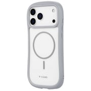iPhone 17 Pro Max用 耐傷・耐衝撃ハイブリッドケース 「ViAMO mag」 ライトグレー LN-IL25VMMLGY
