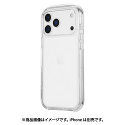 iPhone 17 Pro Max用 超衝撃吸収エアポケットケース 「AIR-ROUND」 クリア LN-IL25CAI1CL
