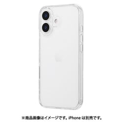 iPhone 17用 耐傷・耐衝撃ハイブリッドケース 「UTILO Hybrid 精密設計」 クリア LN-IM25CTHZCL2