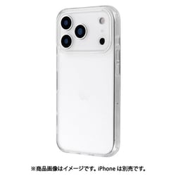 iPhone 17 Pro用 耐傷・耐衝撃ハイブリッドケース 「UTILO Hybrid 精密設計」 クリア LN-IP25CTHZCL2