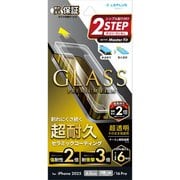 iPhone 17/17 Pro/16 Pro用 ガラスフィルム「GLASS PREMIUM FILM」セラミックコーティング 超透明 LN-IM25FGC