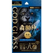iPhone 17/17 Pro/16 Pro用 ガラスフィルム 「GOD GLASS 覇獅神」練磨 ブルーライトカット GG-IM25GLB