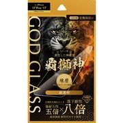 iPhone 17/17 Pro/16 Pro用 ガラスフィルム 「GOD GLASS 覇獅神」練磨 超透明 GG-IP25GL