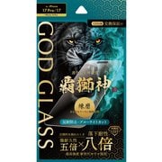 iPhone 17/17 Pro/16 Pro用 ガラスフィルム 「GOD GLASS 覇獅神」練磨 反射防止・ブルーライトカット GG-IP25GLMB