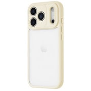 iPhone 17 Pro用 耐衝撃ハイブリッドケース 「Velta」 ミルクホワイト LN-IP25UKHWH