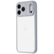 iPhone 17 Pro Max用 耐衝撃ハイブリッドケース 「Velta」 ライトグレー LN-IL25UKHLGY
