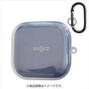 OPEN FIT2用 ソフト ケース カバー TPU保護ケース キズ防止 耐衝撃 落下防止 カラビナ付き 透明クリア CREC-OPF2-TCL