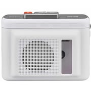 ポータブルカセットプレーヤー スピーカー内蔵 ホワイト MXCP-P100SWH