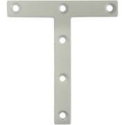 スリムサポート T字フラット 白(ホワイト)(a)90×(b)12×(c)80×(t)2mm(1個) 00069176