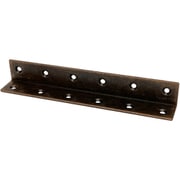 スリムサポート 棚受(L型・内皿)ブロンズ(a)170×(b)25×(t)2mm(1個) 00069193