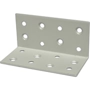 スリムサポート 棚受(L型・内外皿)白(ホワイト)(a)80×(b)40×(t)2mm(1個) 00069196