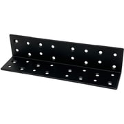 スリムサポート 棚受(L型・内外皿)黒(ブロック)(a)170×(b)40×(t)2mm(1個) 00069199