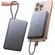 モバイルバッテリー PebbleLink 10000mAh Powerbank Grey X00FX2955