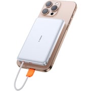モバイルバッテリー PebbleLink 10000mAh Powerbank White X00FX2956