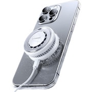 MagSafe対応充電器 Ostand PolarCircle Qi2 冷却機能 White X00WX3003