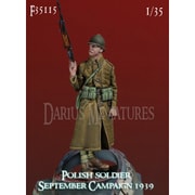 DMF35115 1/35 WWII ポーランド軍兵士#2 軽機関銃手 1939年9月戦役 [組立式プラスチックモデル]