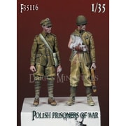 DMF35116 1/35 WWII ポーランド 捕虜の兵士たち 1939年9月戦役 2体入 [組立式プラスチックモデル]