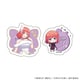 五等分の花嫁＊ クリアステッカー 2枚セット 02. 中野二乃