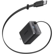 Anker Nano Charger（35W, Built-In 巻取り式 USB-Cケーブル）ブラック A2658N11