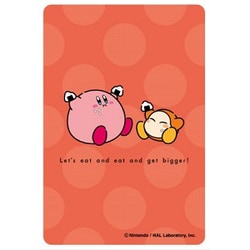 ENS-11 キャラクタースリーブミニ 星のカービィ カービィ play with ワドルディ いただきまーす！まんぷく