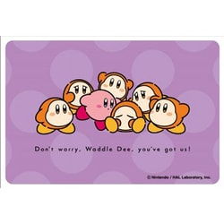 ENS-15 キャラクタースリーブミニ 星のカービィ カービィ play with ワドルディ だいじょうぶだよ！