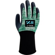 耐切創手袋 ZIZAI ZIー733 天然ゴム背抜き Mサイズ(10双入) ZI733M
