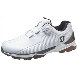 BRIDGESTONE GOLF ゼロ・スパイク バイター ワイド ホワイト/オリーブ 25.5cm SH2507WL55