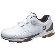 BRIDGESTONE GOLF ゼロ・スパイク バイター ワイド ホワイト/オリーブ 27.5cm SH2507WL75