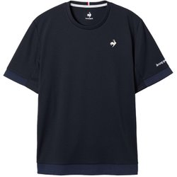 le coq sportif - le coq sportif ルコックスポルティフ プラクティスシャツ紺メンズL ルコック le coq sportif テニスウェア メンズ エールフォルム