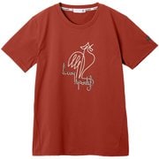 ヘランカ半袖Tシャツ レディース カットソー レッド(RD00) Mサイズ LT5FHT01L