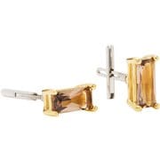 Honesty Rectangle Quartz smoky ランニング アクセサリ ピアス CZ-RCT-QS