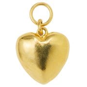 Ludique Heart Gold ランニング アクセサリ ピアス用チャーム LD-SV-HT-YG