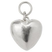 Ludique Heart Silver ランニング アクセサリ ピアス用チャーム LD-SV-HT-SV