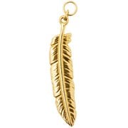Ludique Feather Gold ランニング アクセサリ ピアス用チャーム LD-SV-FE-YG