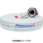 散水/消防用 1.3MPa 軽量ホース ゴルフアルファ アルミ製町野式金具付（アルミ加締） 01GLA4015A-K