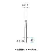 電着ダイヤモンドバー 球型 Φ2.1×軸Φ2.34 ＃130 11209