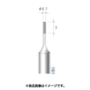 電着ダイヤモンドバー 円筒型 Φ0.7×3×軸Φ3 ＃230 12008