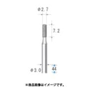 ダイヤモンドバー 円筒型 Φ2.7×7.2×軸Φ3 ＃100 12375