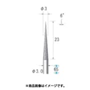 電着ダイヤモンドバー テーパー型 Φ3×23×軸Φ3 #130 6° 12431