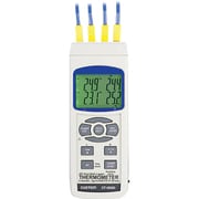 4チャンネル温度計CT-05SD校正書付 1-2876-01-20