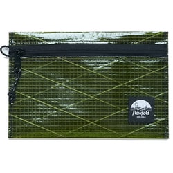 Recycled Sailcloth Voyager Zipper Pouch Medium ポーチ OLIVE SAILCLOTH ffmrtp038-JP