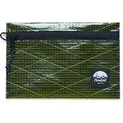 Recycled Sailcloth Voyager Zipper Pouch Medium ポーチ OLIVE SAILCLOTH ffmrtp038-JP