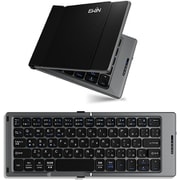 二つ折りたたみ式 ワイヤレスキーボード ブラック EW-AM021 sp990004-C01