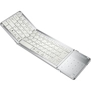 三つ折りたたみ式 ワイヤレスキーボード ホワイト EW-NTKB301 sp990005-C02