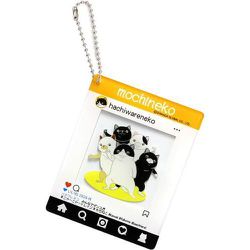 MNAK-0078SNS もちねこ アクリルキーホルダー SNS